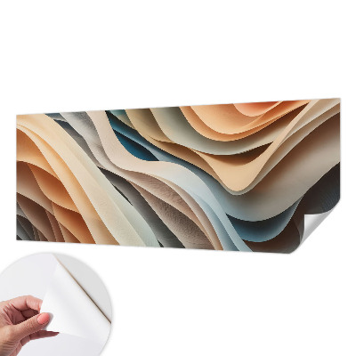 Samolepilna fototapeta Valovite oblike