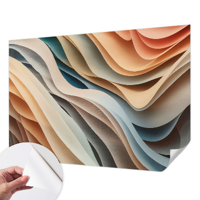 Samolepilna fototapeta Valovite oblike