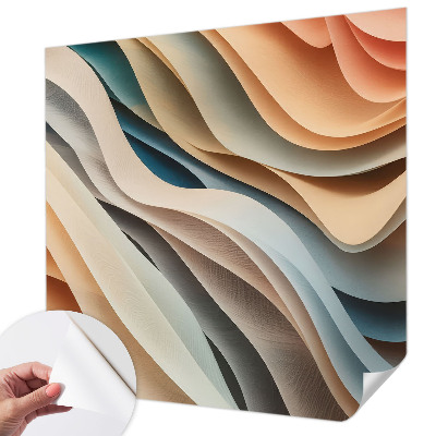 Samolepilna fototapeta Valovite oblike