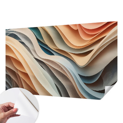 Samolepilna fototapeta Valovite oblike