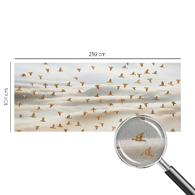Otroška fototapeta z motivom ptic v letu