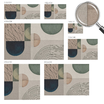 Samolepilna fototapeta Geometrijske oblike