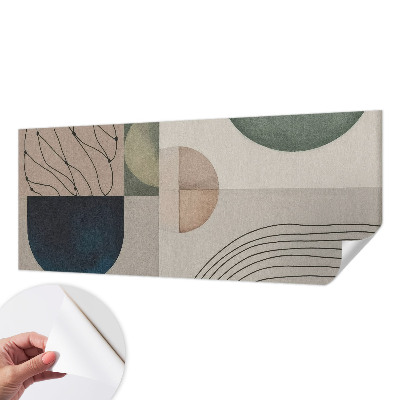 Samolepilna fototapeta z motivom geometrijskih oblik