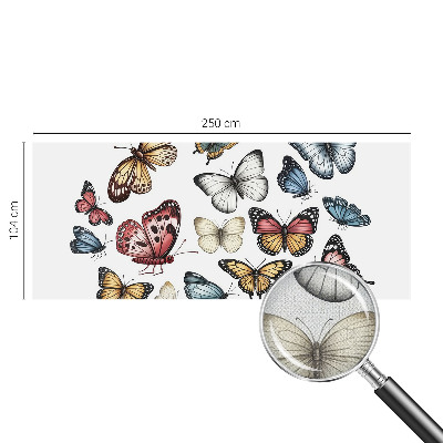 Samolepilna fototapeta Rajski metulji