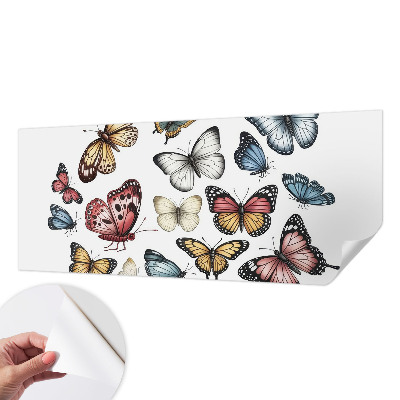 Samolepilna fototapeta Rajski metulji