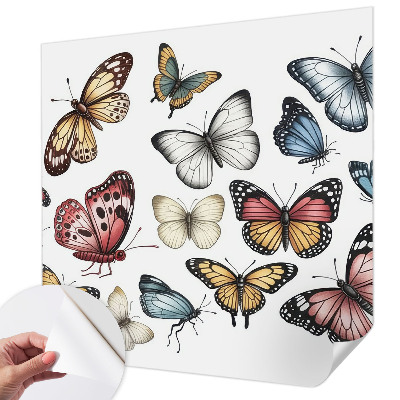 Samolepilna fototapeta Rajski metulji