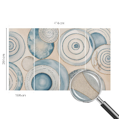 Otroška fototapeta Spiralni vrtinci