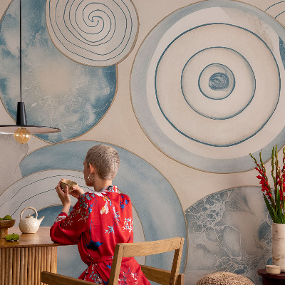 Otroška fototapeta Spiralni vrtinci