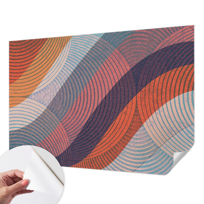 Fototapeta za otroško sobo Barviti valovi