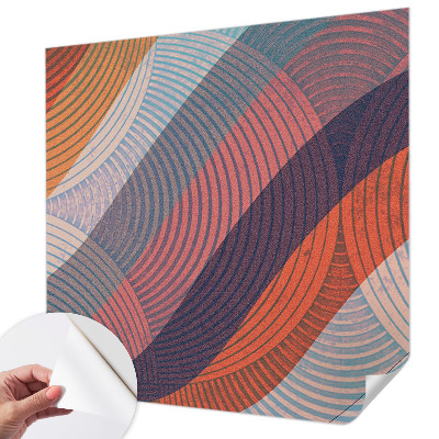 Fototapeta za otroško sobo Barviti valovi