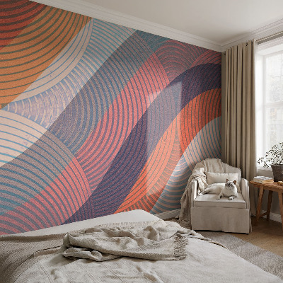 Fototapeta za otroško sobo Barviti valovi
