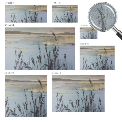 Samolepilna fototapeta za spalnico Mirno jezero