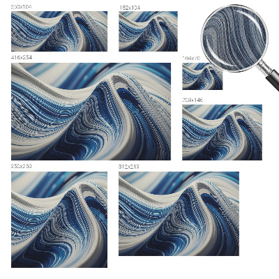 Samolepilna fototapeta z motivom harmonične abstrakcije