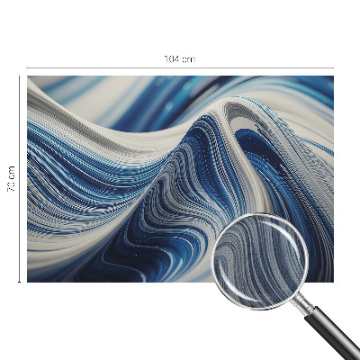 Samolepilna fototapeta z motivom harmonične abstrakcije