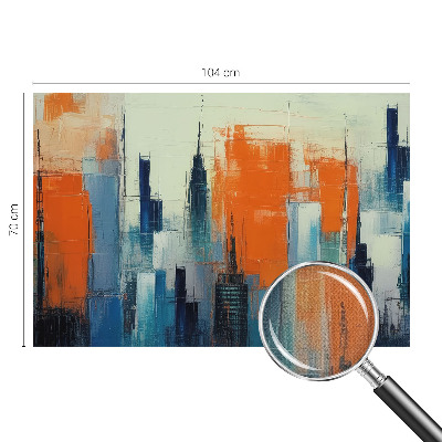 Otroška fototapeta Abstraktno mesto