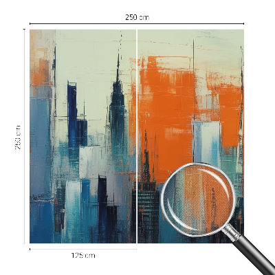 Otroška fototapeta Abstraktno mesto