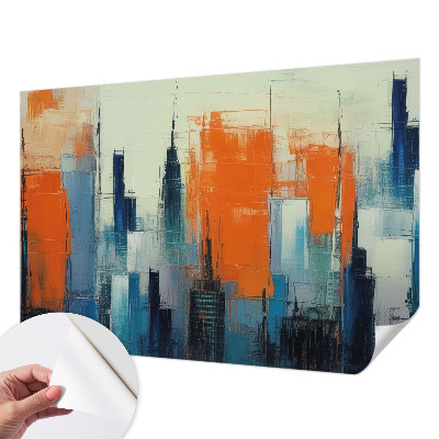 Otroška fototapeta Abstraktno mesto