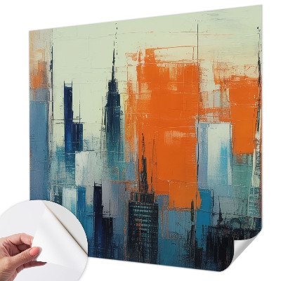 Otroška fototapeta Abstraktno mesto