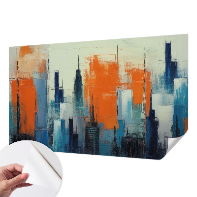 Otroška fototapeta Abstraktno mesto