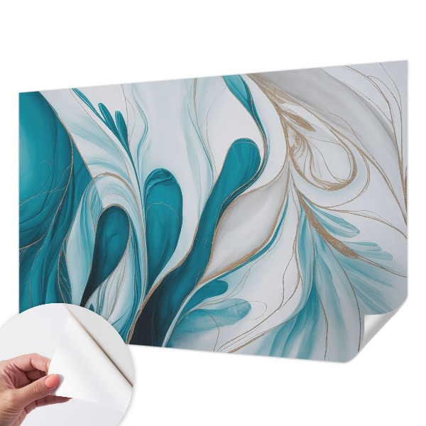 3D fototapeta z vzorci tekočin