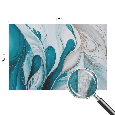 3D fototapeta z vzorci tekočin