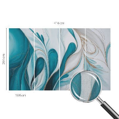 3D fototapeta Vzorci tekočin