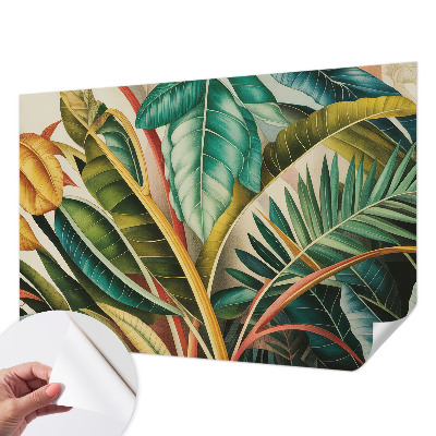 Otroška fototapeta Eksotični listi