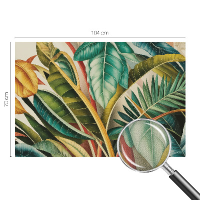 Otroška fototapeta Eksotični listi