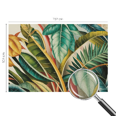 Otroška fototapeta Eksotični listi