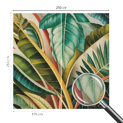 Otroška fototapeta Eksotični listi