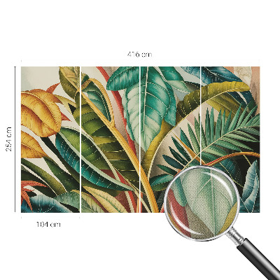 Otroška fototapeta Eksotični listi