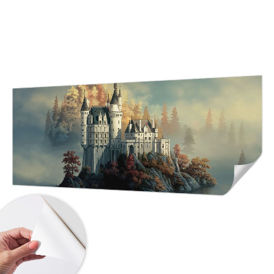 Samolepilna fototapeta za dnevno sobo Pravljični grad