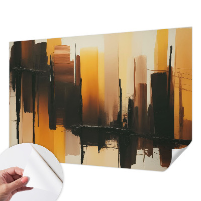 Fototapeta za otroško sobo z navpičnimi črtami