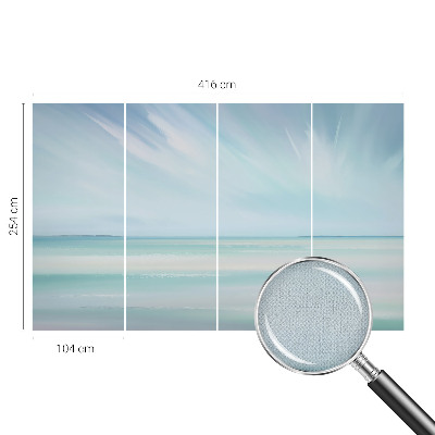 Samolepilna fototapeta z motivom mirnega morja