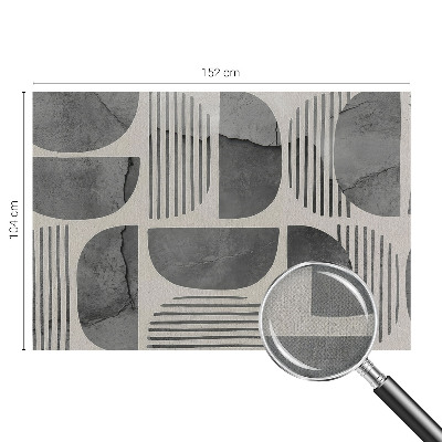 Samolepilna fototapeta za dnevno sobo Geometrijske oblike