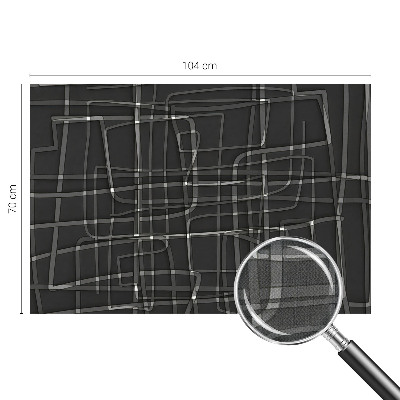 Samolepilna fototapeta za spalnico z motivom abstraktnih črt