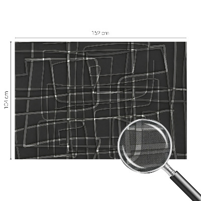 Samolepilna fototapeta za spalnico Abstraktne črte