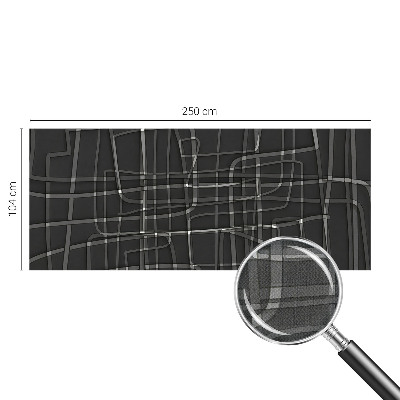 Samolepilna fototapeta za spalnico z motivom abstraktnih črt