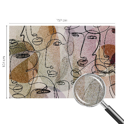 Fototapeta za otroško sobo Linearne ploskve