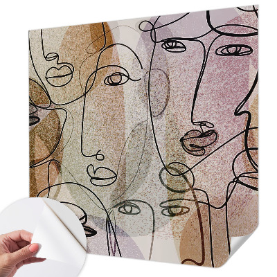 Fototapeta za otroško sobo z motivom linearnih ploskev
