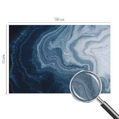 3D fototapeta Modri ​​valovi