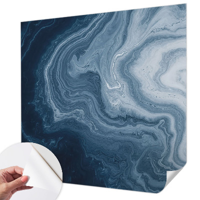 3D fototapeta z motivom modrih valov