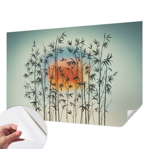 Otroška fototapeta z motivom harmoničnega zahoda