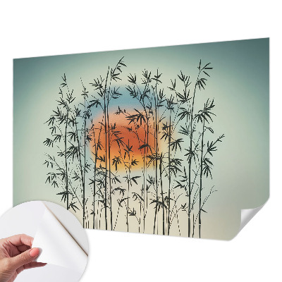 Otroška fototapeta z motivom harmoničnega zahoda