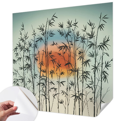 Otroška fototapeta z motivom harmoničnega zahoda