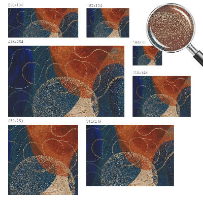 Fototapeta za otroško sobo Barvite oblike