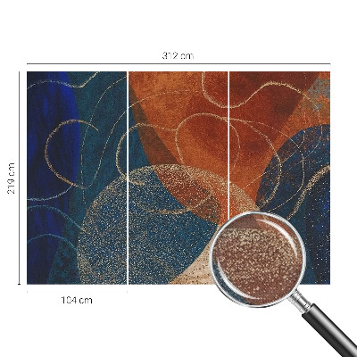 Fototapeta za otroško sobo Barvite oblike