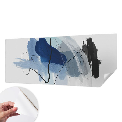 Samolepilna fototapeta za spalnico Barvite abstrakcije