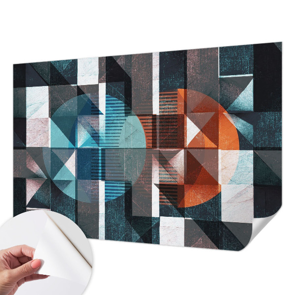 Fototapeta za otroško sobo Abstraktne oblike