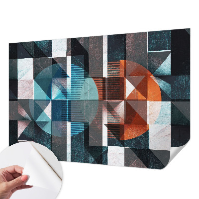 Fototapeta za otroško sobo Abstraktne oblike